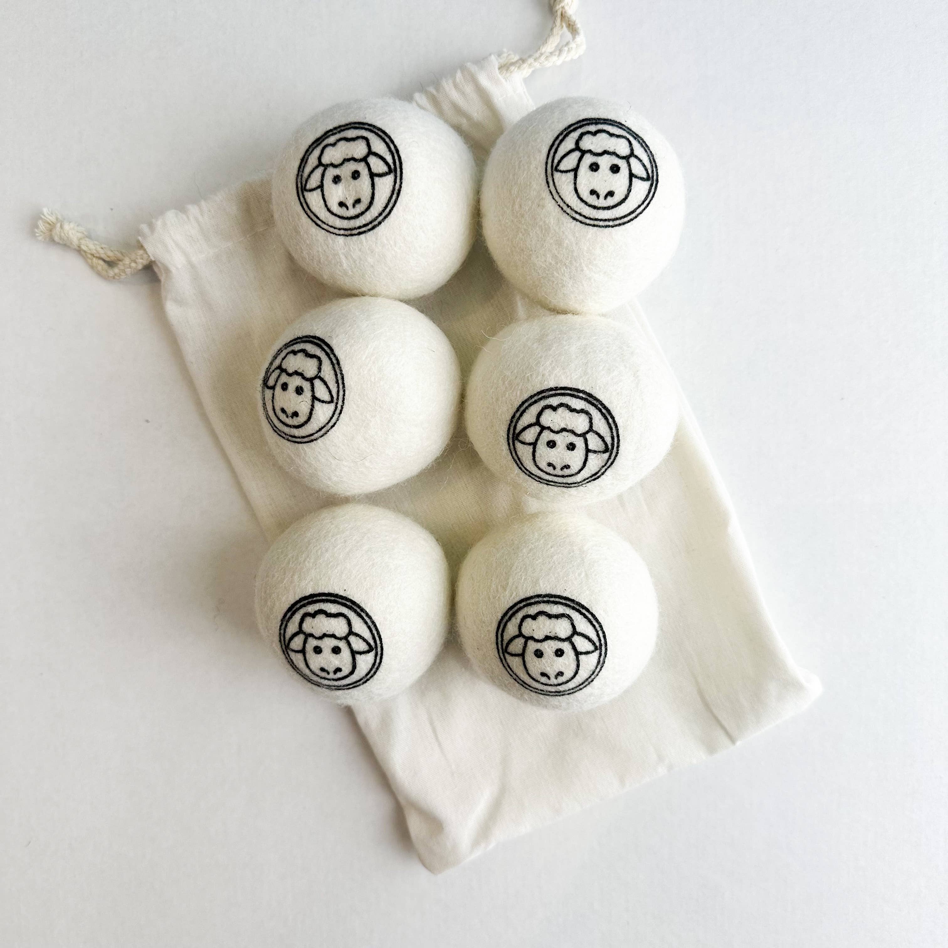 Smile Boutiques – wholesale Dryer balls – Natural Organic Handmade Wool Dryer Balls - Set of 66