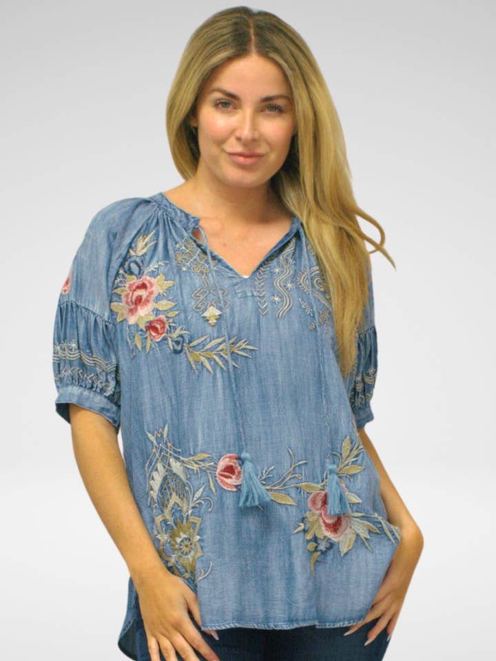 AVIVA BLOUSE for wholesale by Caite & Kyla