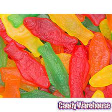 Long Island Candy Factory - Wholesale Gummy - Swedish Fish Assorted 5 pound bag