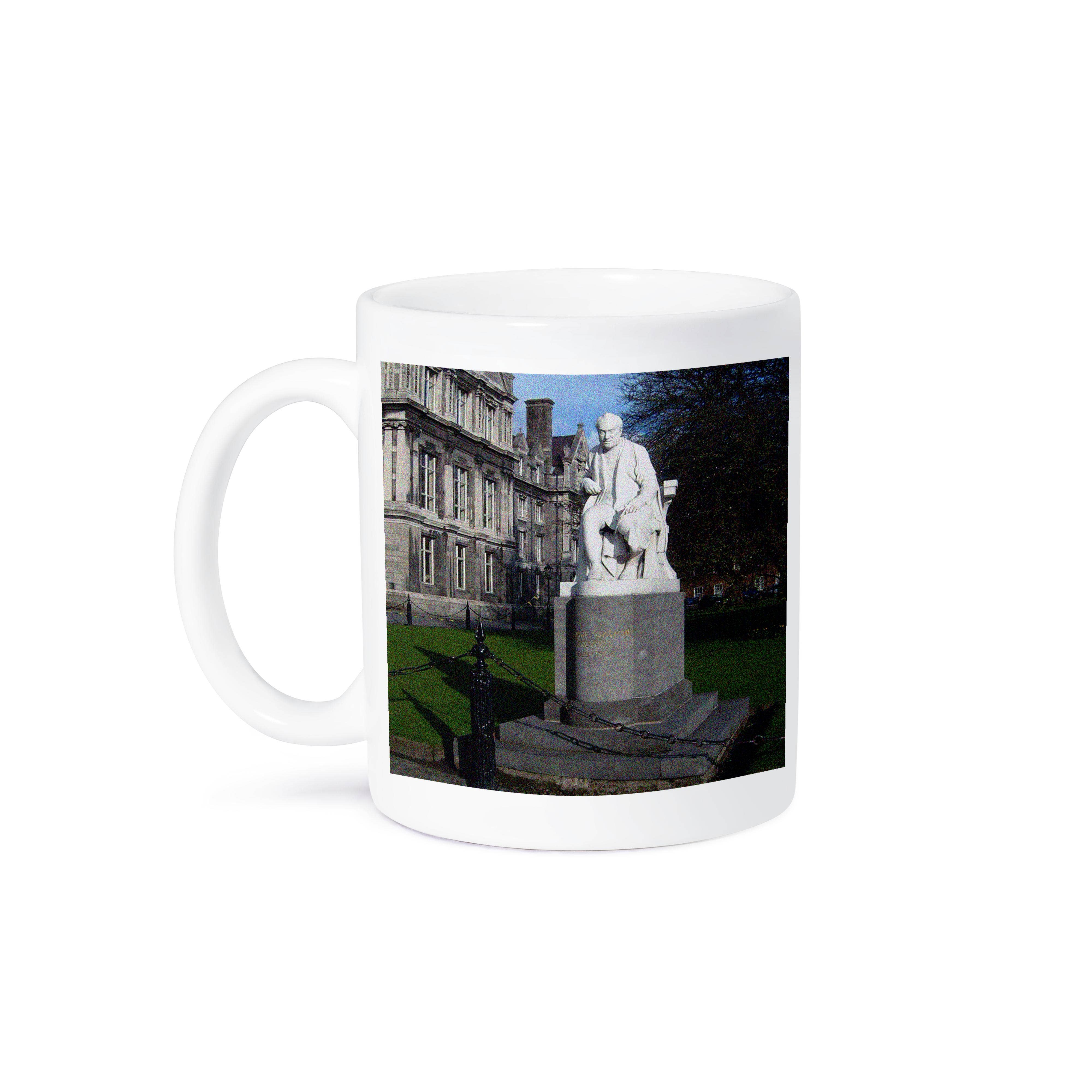 3dRose - Wholesale Coffee Mug - 3dRose, A Statue at a University in Dublin, Ireland Texturized, Mug8