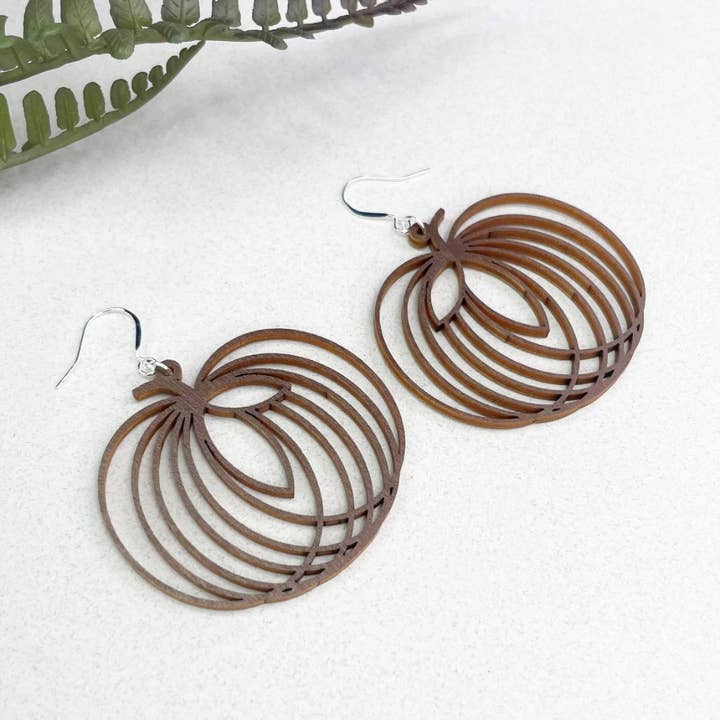 Coruu - Wholesale Dangle Earrings - Frutta Wooden Earrings3