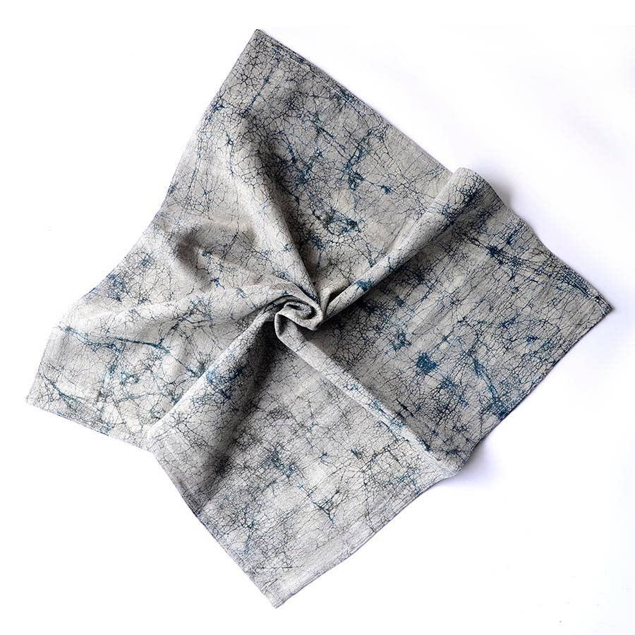 Ichcha - Wholesale Dinner & Cloth Napkin - Almost Solid White Organic Cloth Napkins (Set of 4) -Morning4