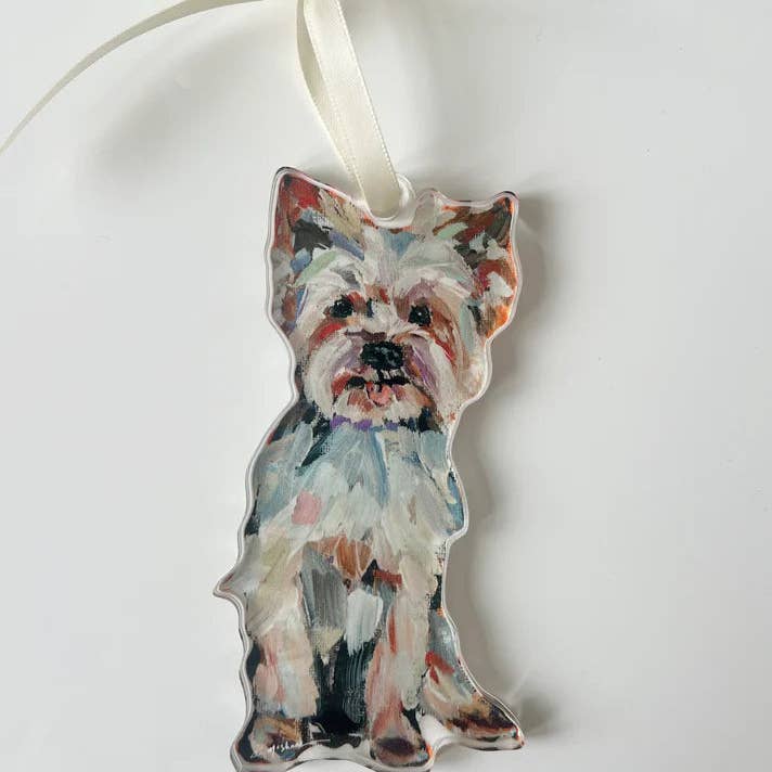 Yorkie Ornament voor wholesale door Duke & Fox