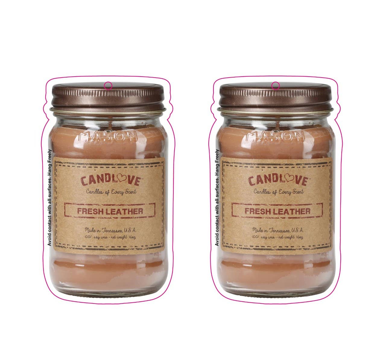 CANDLOVE CANDLE CO - Wholesale Car Freshener - Unisex - CANDLOVE Strong Scented Car Freshner 16 Scents (1x Peice)13