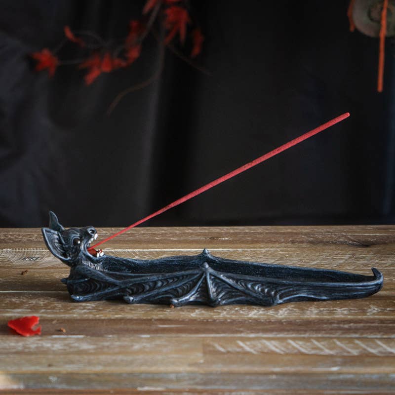 Pacific Trading - Wholesale Incense Holder - Vampire Bat Incense Holder0