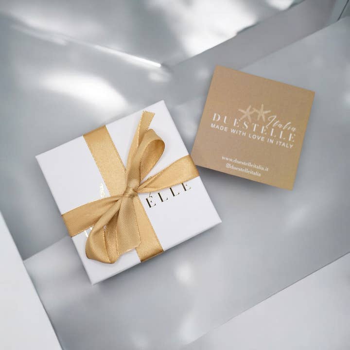 Duestelle Italia - Wholesale Huggie Earrings - Huggie hoops Shell5