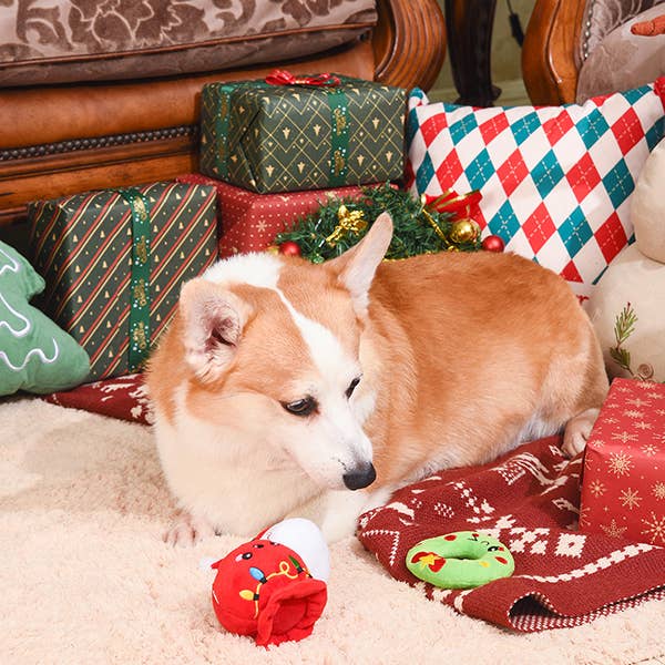 Hugsmart Products Inc - Wholesale Pet Plush Toy - Dog - HugSmart Pet - Happy Woofmas | Holiday Special - Plush Toy4