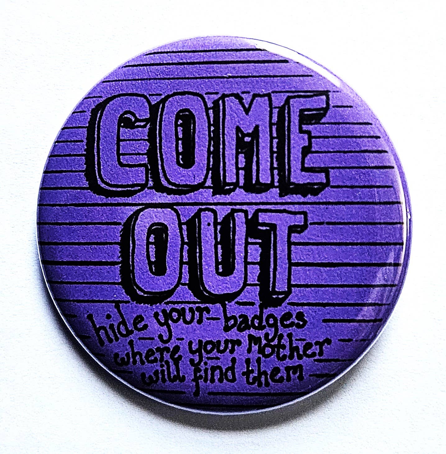 Flip The Record - Wholesale Lapel pin/button - Vintage Pride Buttons Magnets & Bottle Openers. set 011
