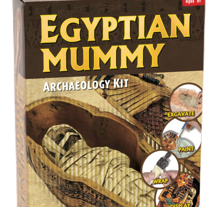 Egyptian Mummy Archaeology Kit (pack of 6) and other Purchase Wholesale ask mummy and daddy. Free Returns & Net 60 Terms on Faire trending on Faire.