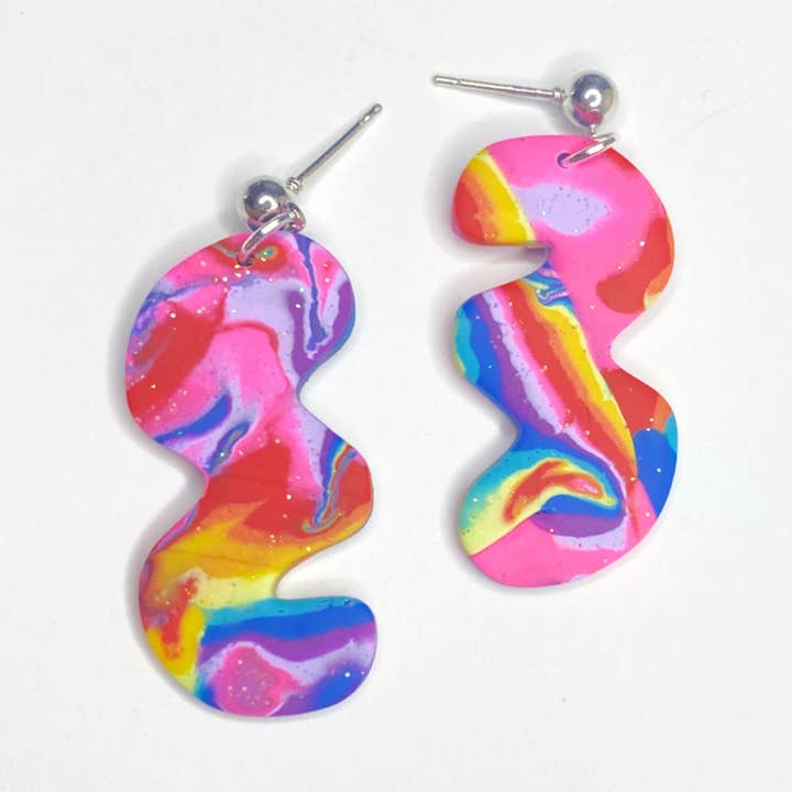 Handmade Polymer Clay Earrings for wholesale by Kismet Designs