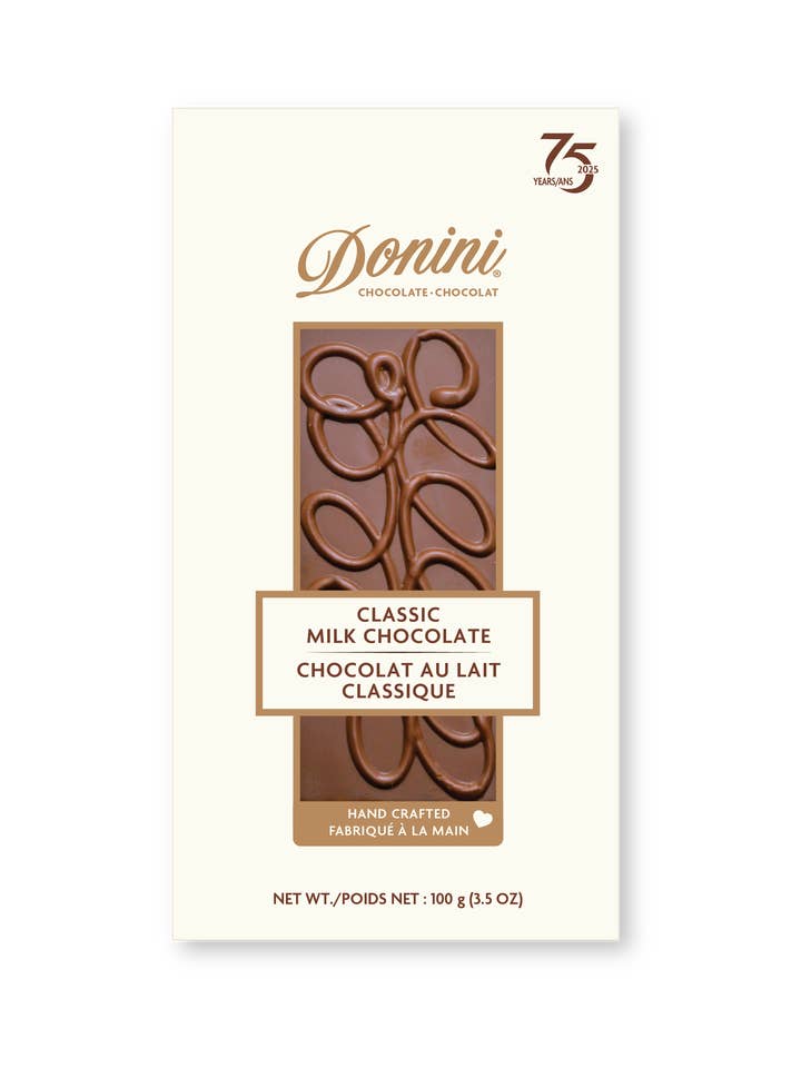 Donini Classic Milk Chocolate for wholesale by Saxon/Donini Chocolates