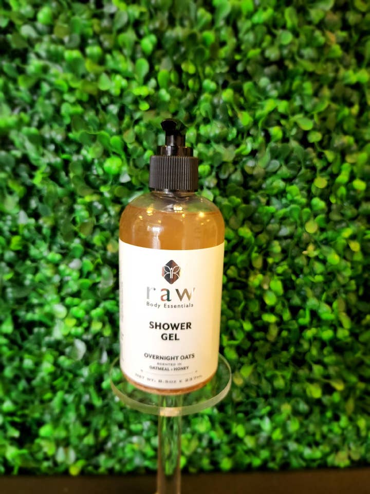 Overnachting haver douchegel voor wholesale door RAW Body Essentials