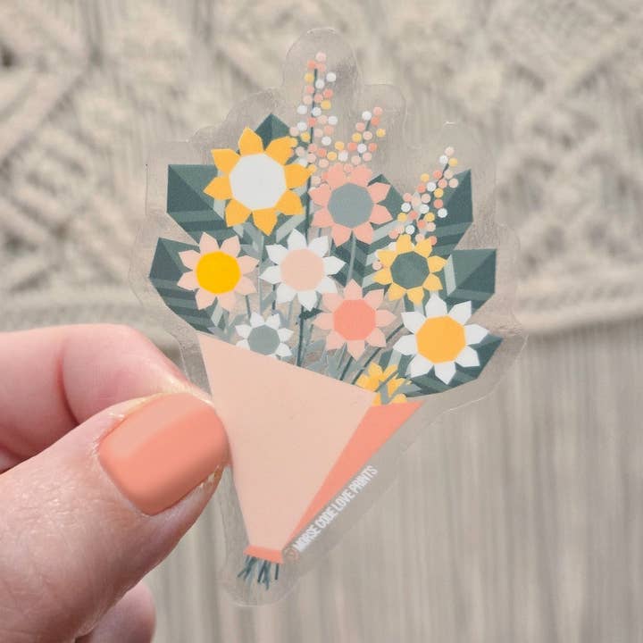 Bloemboeket | Vinylsticker voor wholesale door Good on Paper