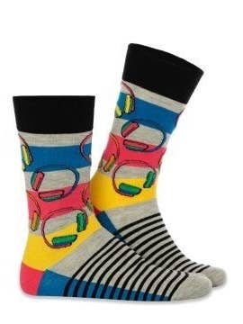 Oordopjes/sokken voor heren voor wholesale door Socksbros LTD