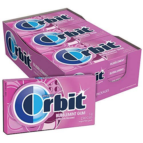 Orbit Bubblemint 12 Per Box for wholesale by Shop The King