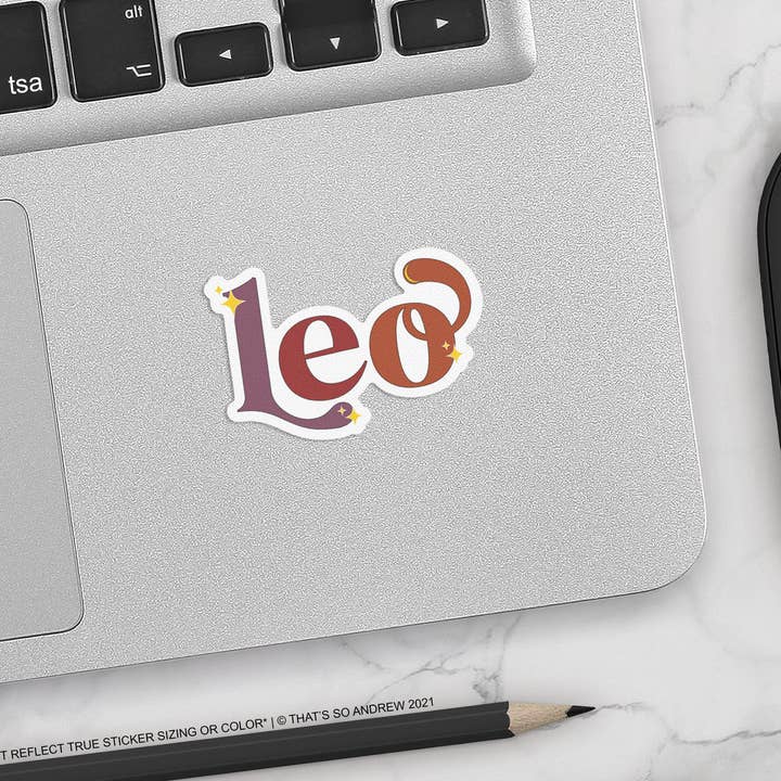 That’s So Andrew - Vente Autocollant - Autocollants rétro en vinyle Zodiac3