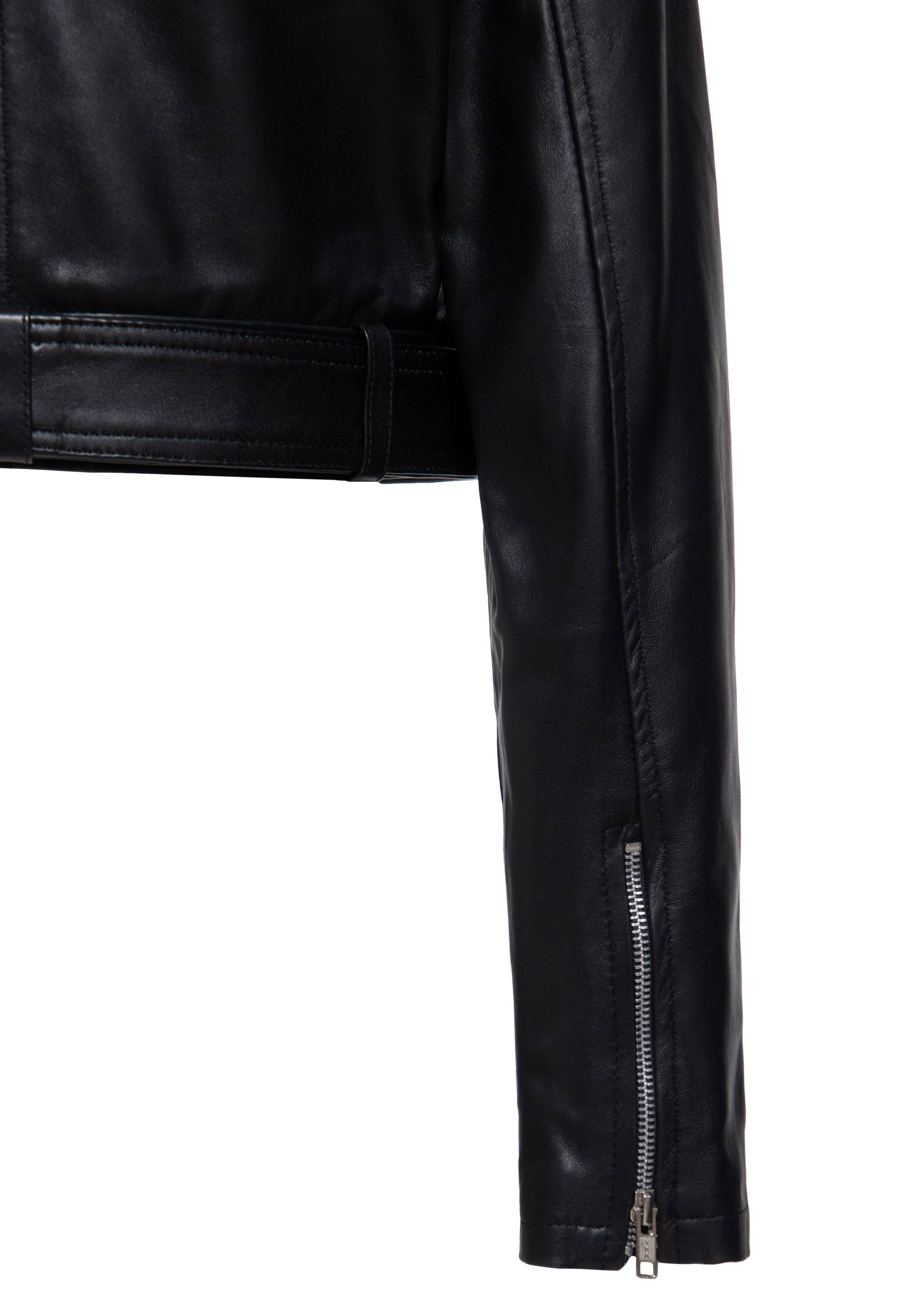 svart Läderjacka för wholesale på Faire6