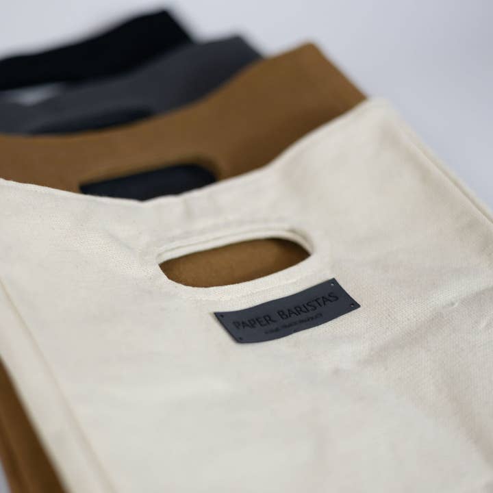 Paper Baristas – Großhandel Lunchbox/-tasche – Kinder – Wiederverwendbare, recycelte, wasserdichte Lunchtaschen aus Leinen4