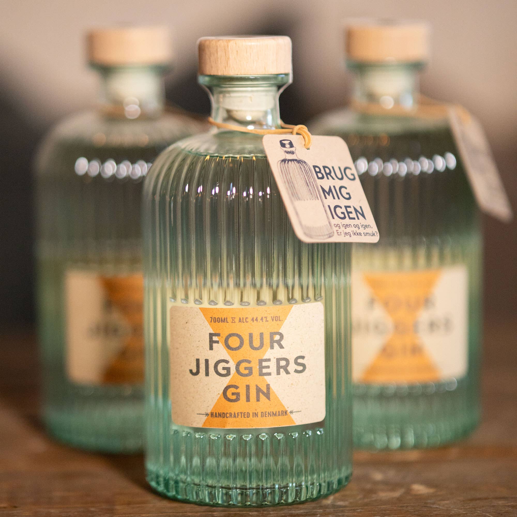 TS Warehouse - Wholesale Gin - Four Jiggers Dry Gin 44.4% 700ml Organic1