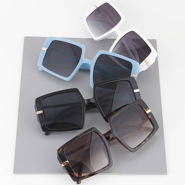 Square Lined Sunglasses for wholesale by 3AM BY H&D ACCESSORIES