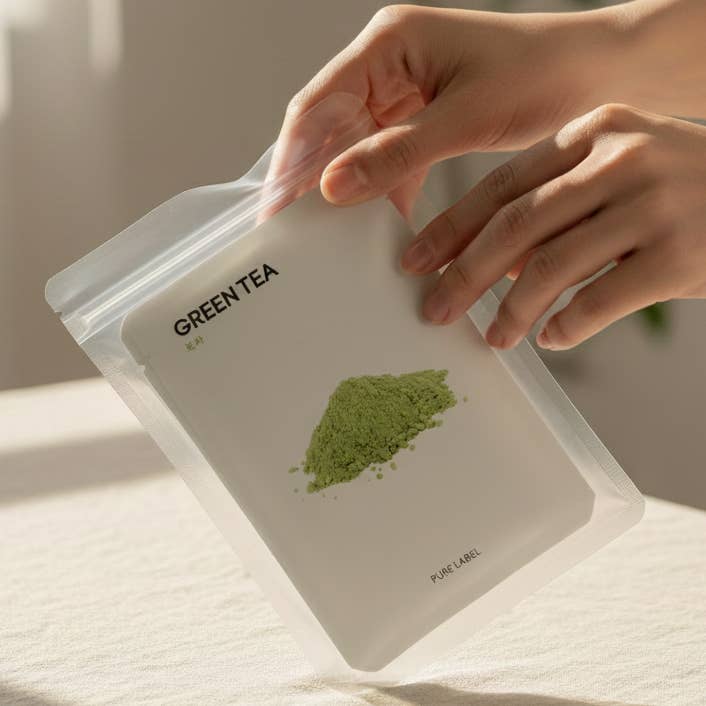 Lot de 3 masques en feuille K-Beauty au thé vert – Contrôle de l'huile & Apaisant pour la vente par CELEMENT /IN YOUR GLOW