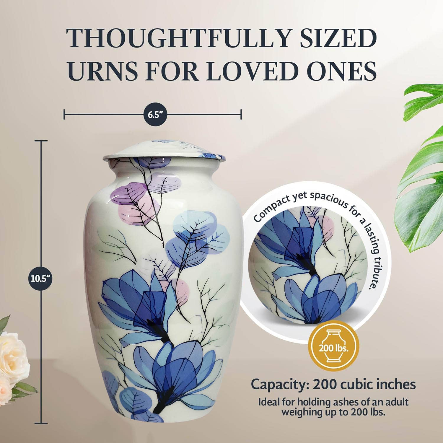 Ample Cremation Urns - Vendita all'ingrosso Urne - Urna Ricordo Albero della Vita in Oro per Ceneri3