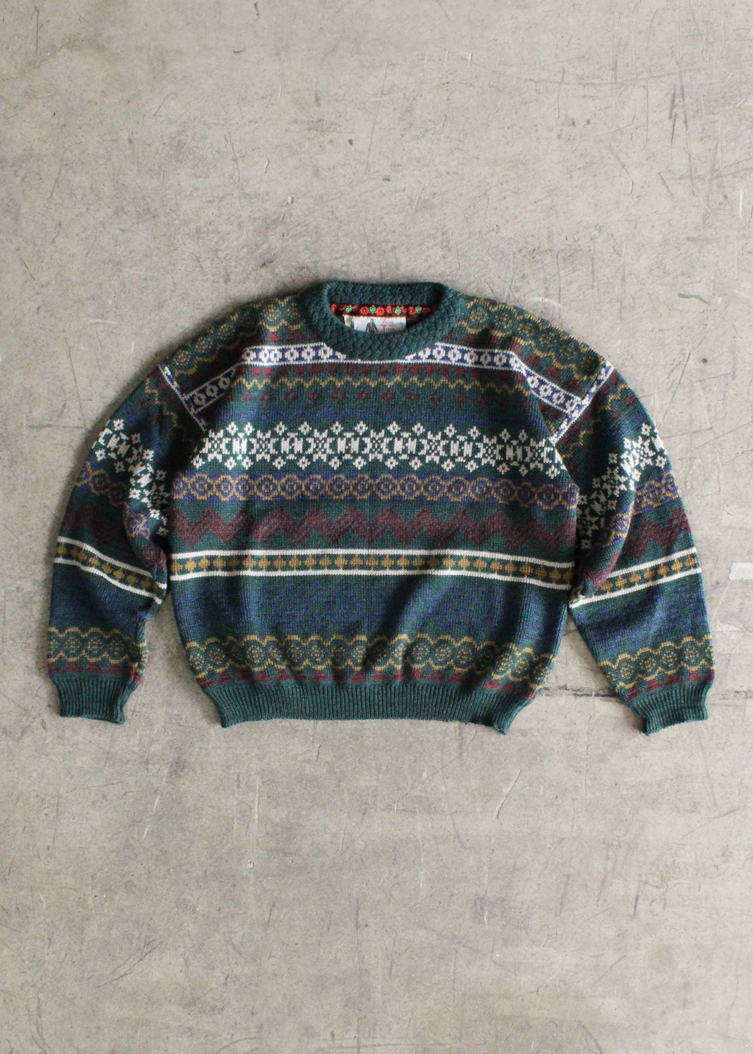 American Recycled Clothing - Wholesale Knit Sweater - Unisex - Fair Isle Knit Sweater Bundle 3