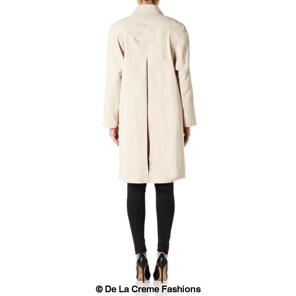 De La Creme Fashions - Wholesale Coat - Women's - De La Creme - Womens Oversized Knee Length Plus Size Mac14