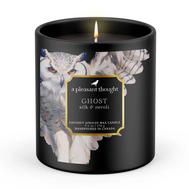 A Pleasant Thought - Wholesale Jar/Filled Candle - GHOST | SILK & NEROLI | RAVEN CANDLE0