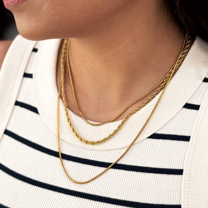 Trio Layered Necklace for wholesale by Everlume