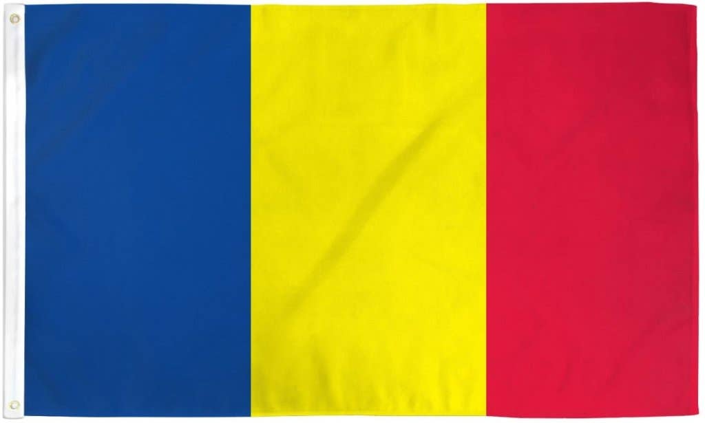 Flags Importer - Wholesale Flag - Chad Flag 2x3ft Poly1