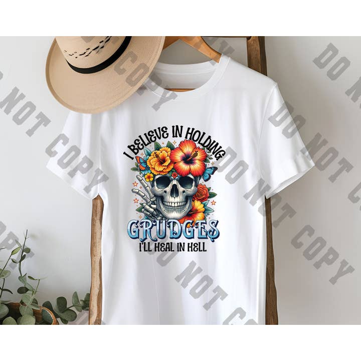 rnsublimation - Wholesale Sublimation Transfer - DTF I Believe in holding Grudges- Transfer Print2