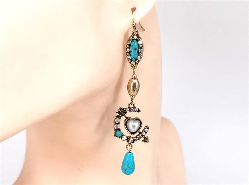 Greater Goods Imports & Wholesale - Wholesale Dangle Earrings - E1851 TE6751 Drop Dangle Earrings