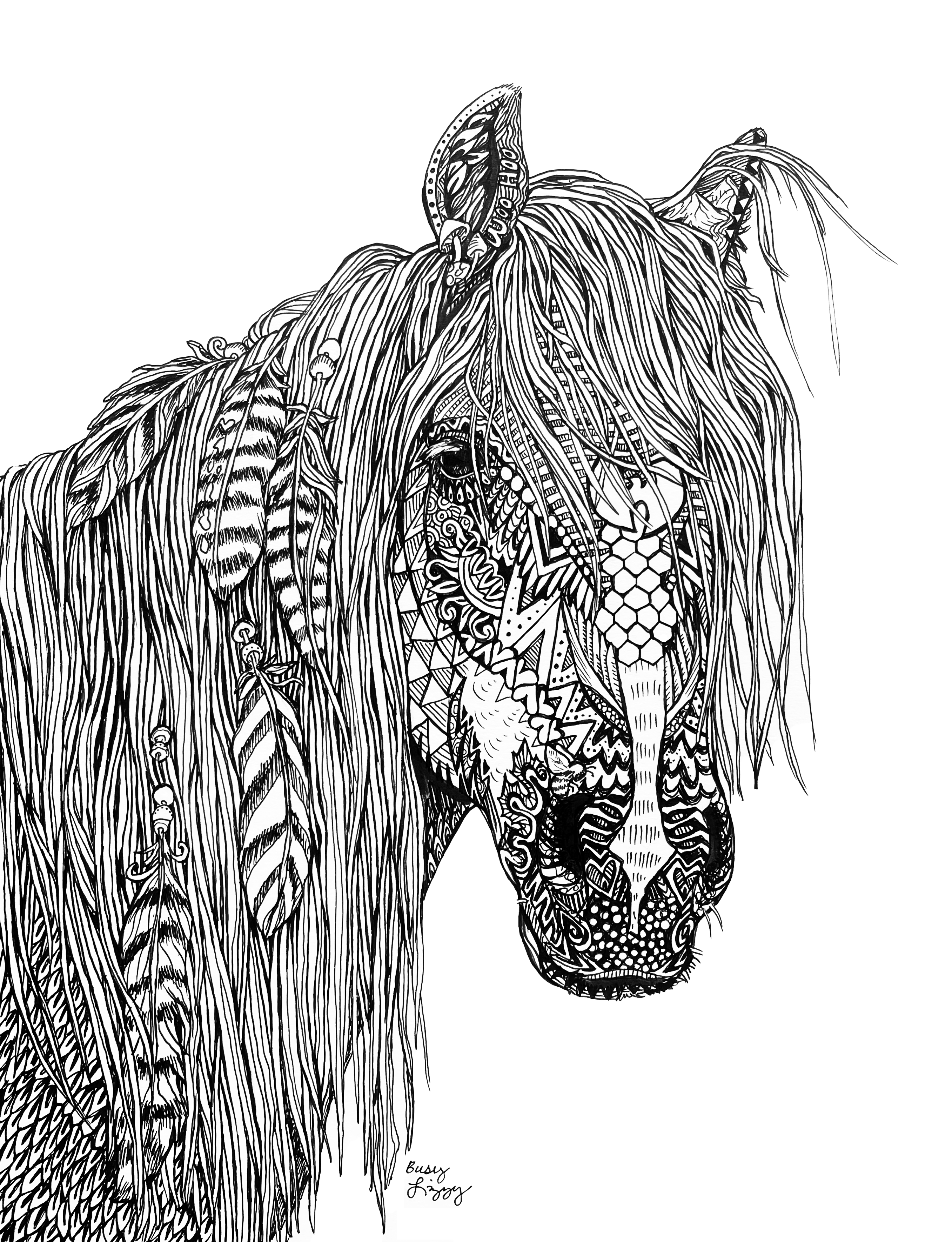 Busy Lizzy Ink – Großhandel Kunstdruck – Wu Tang1