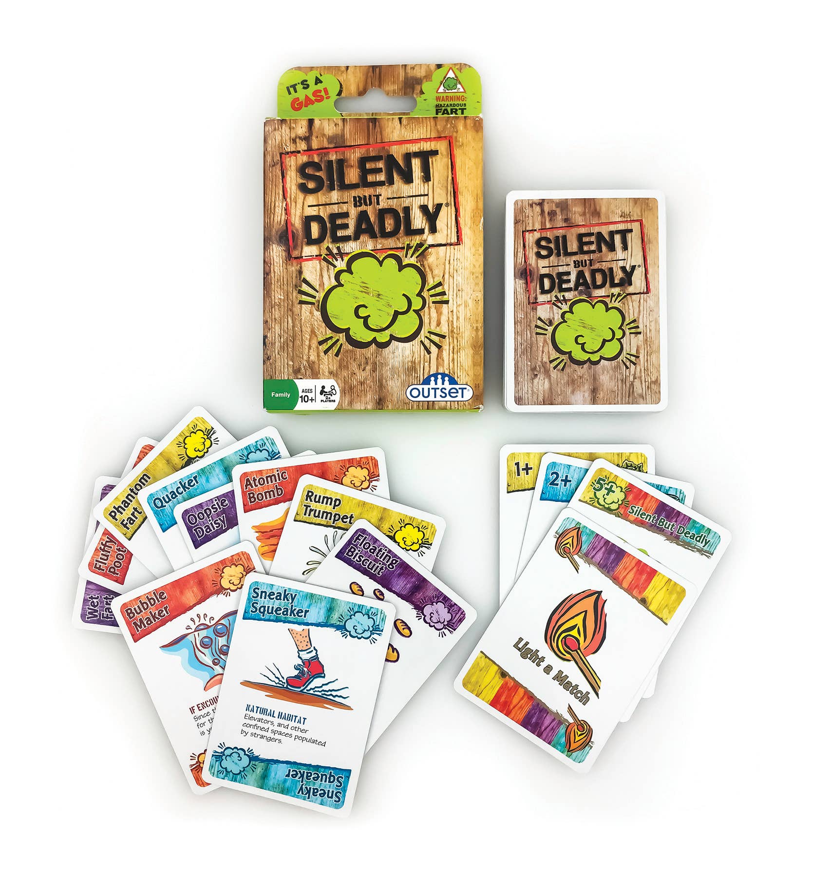 Outset Games and Cobble Hill Puzzles - Vente Jeux de cartes - Jeu de cartes silencieux mais mortel2