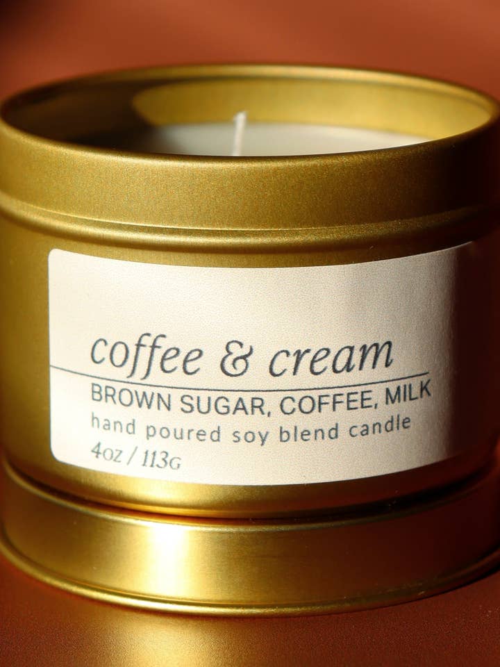 Coffee & Cream 4oz Candle for wholesale by The Crafthaus