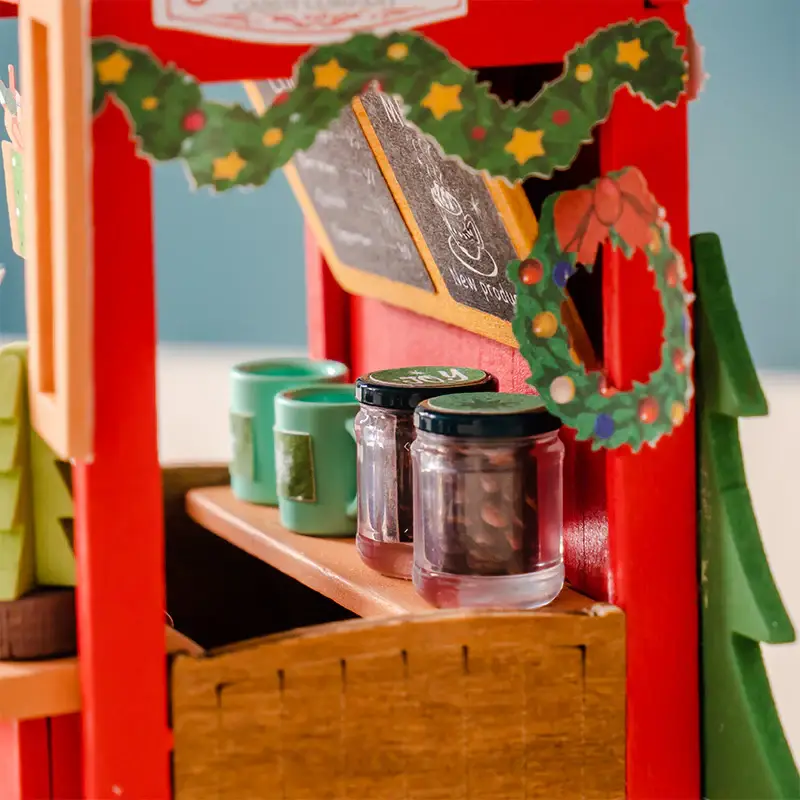 Robotime - Wholesale DIY Craft Kit - DS042 Cocoa Shop4