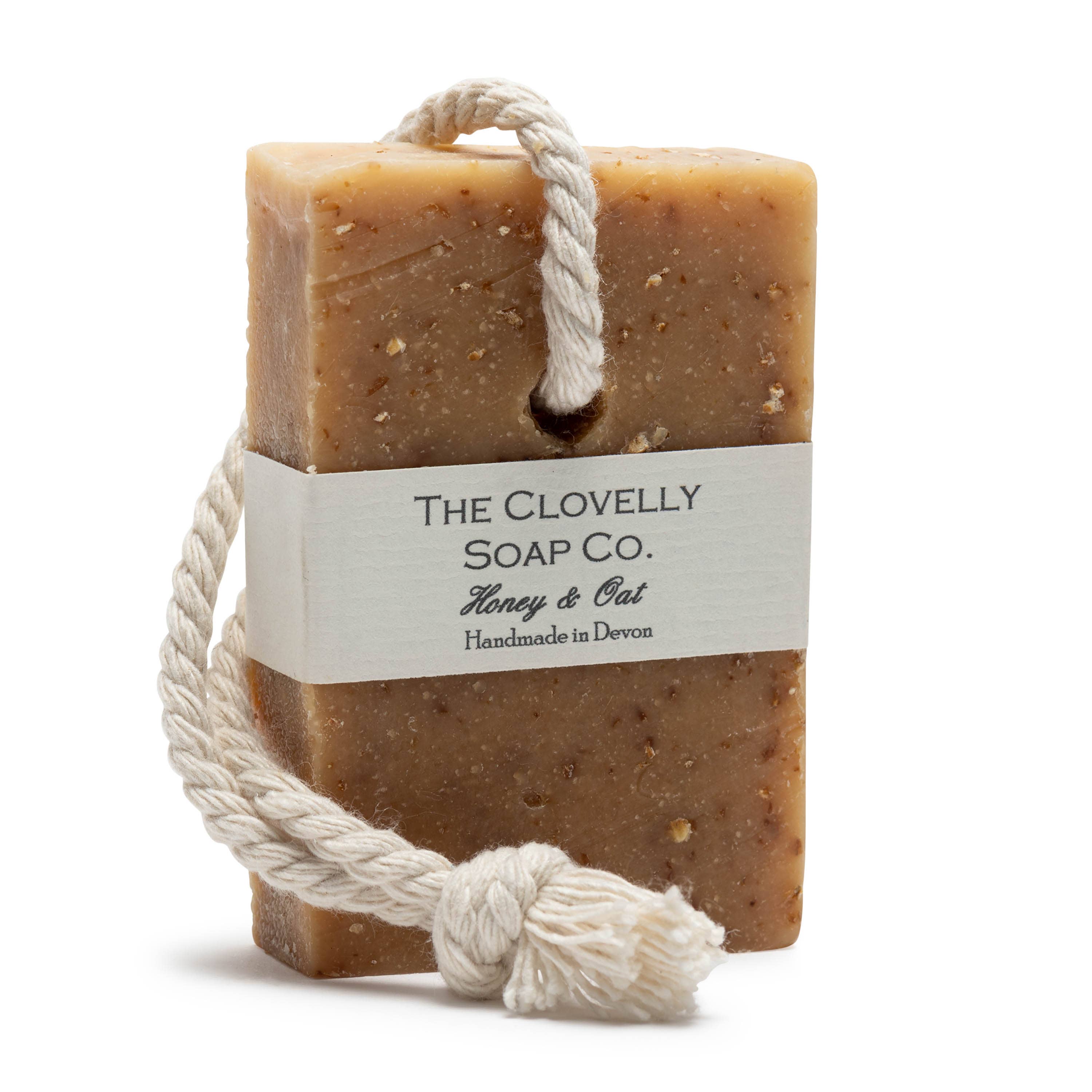 The Clovelly Soap Company – wholesale Bar Soap – Handmade Soap on a rope the perfect eco product6