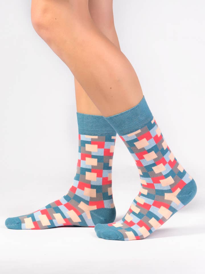 Ozzy Socks - Wholesale Socks - Men's - Mens Funny Socks 4 Pair Designs in a Gift Box Size UK 6-11