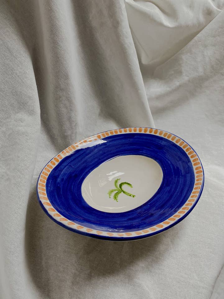 Ovaler Suppenteller „Mondello“ für den Großhandel von Asterisco Store