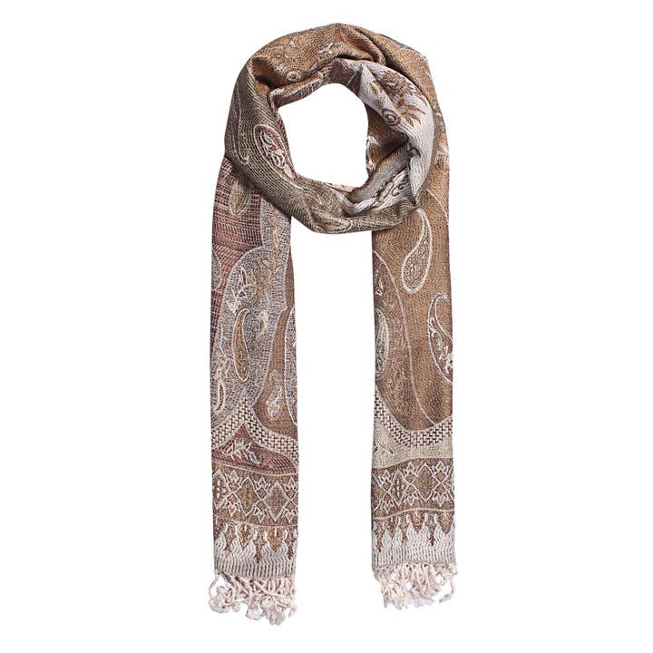 Écharpe en jacquard à imprimé cachemire pour la vente par Miniapparels