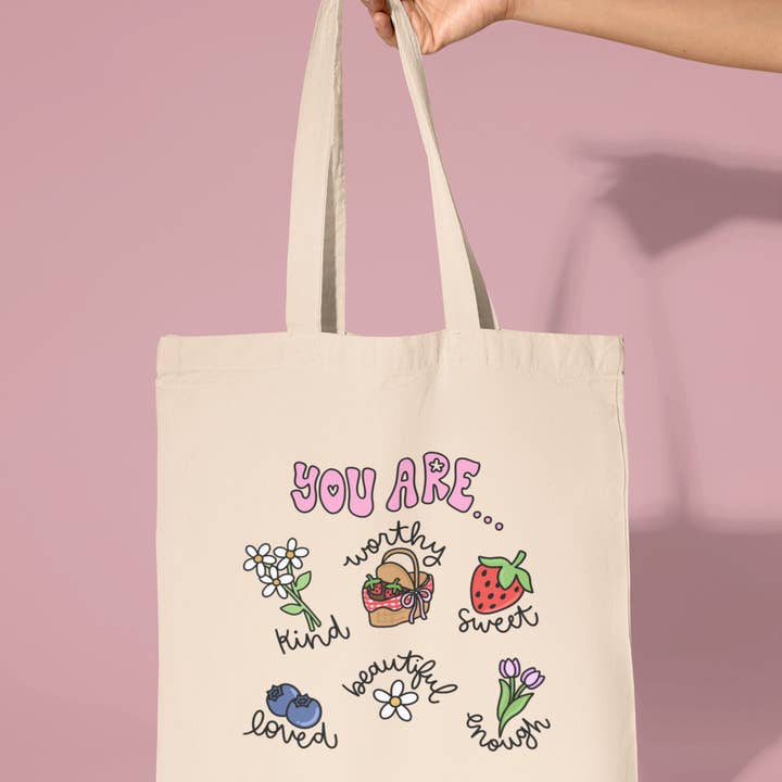 You Are... Tote Bag for wholesale by amarieacreates