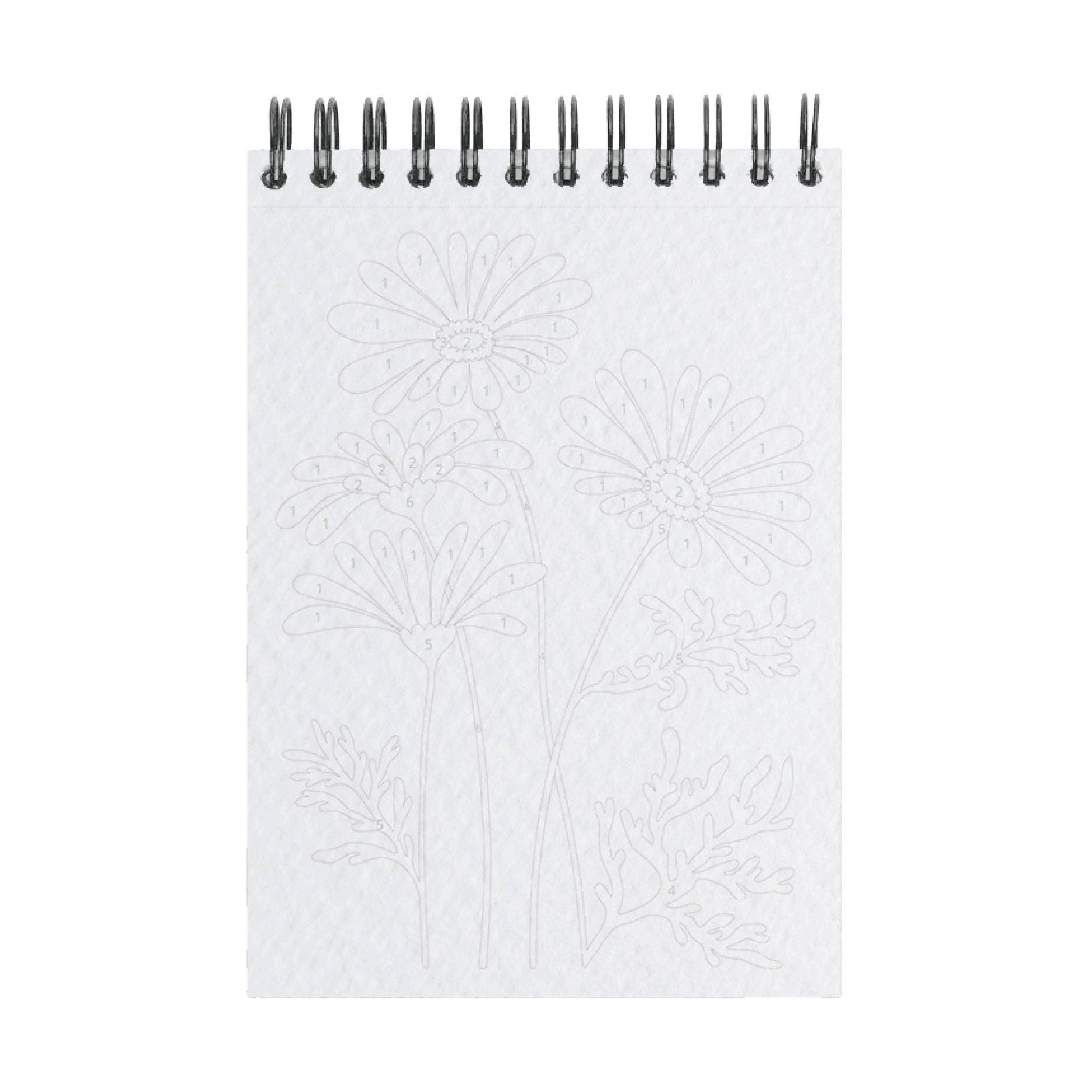 Maison Joliette – Großhandel Bastelset – Malen nach Zahlen – Wildblumen7