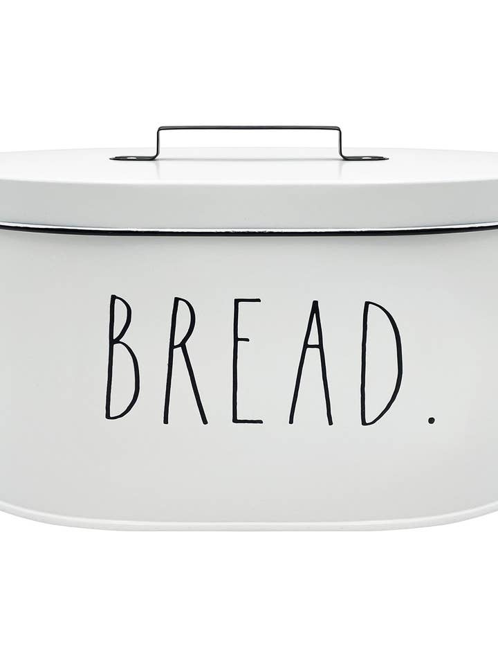 Conjunto de Vasilha de Cozinha Branco “Pão” Branco Rae Dunn por atacado de DesignStyles Home