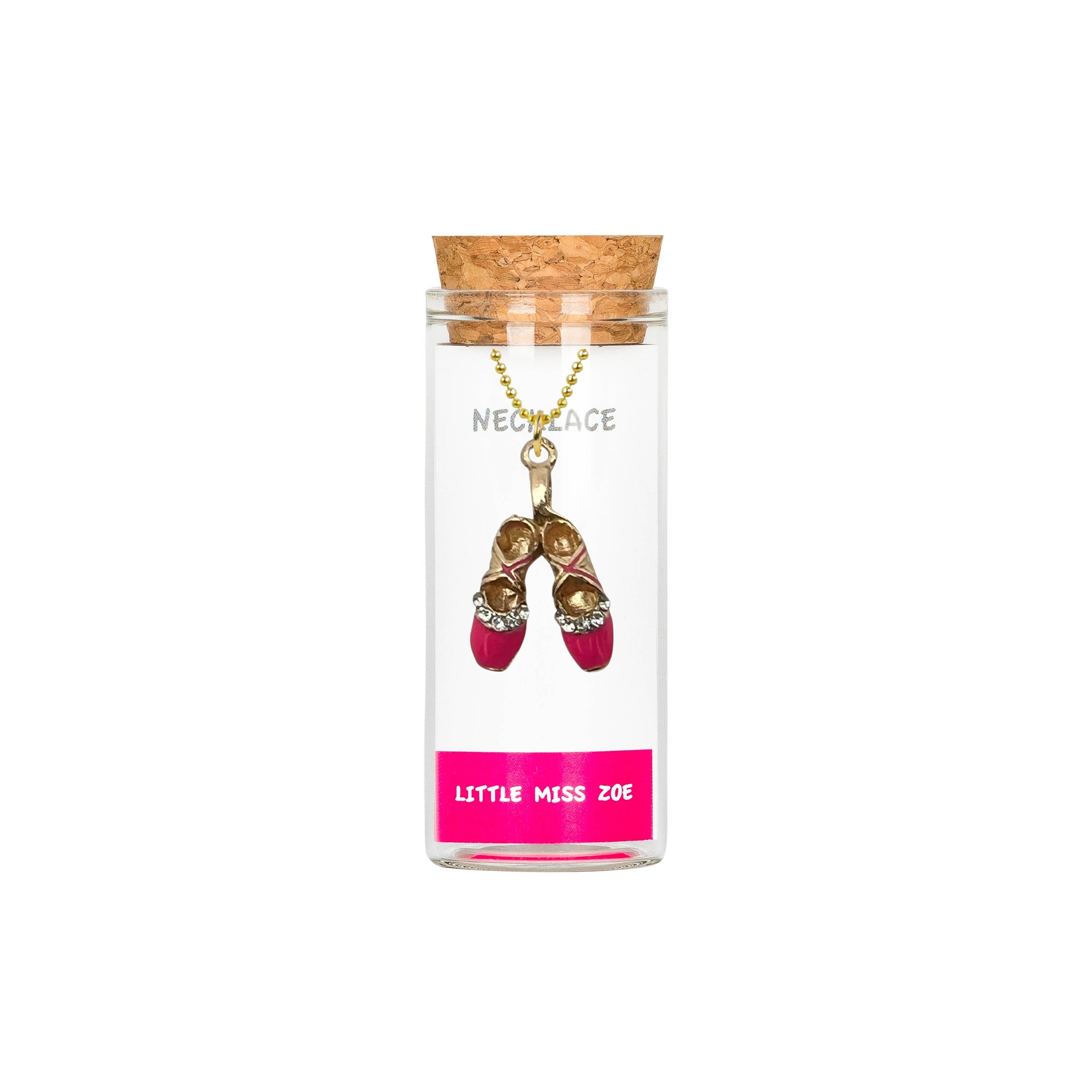 Little Miss Zoe - Wholesale Kids Necklace - Kids - Kids Charm Necklace in a glass bottle77