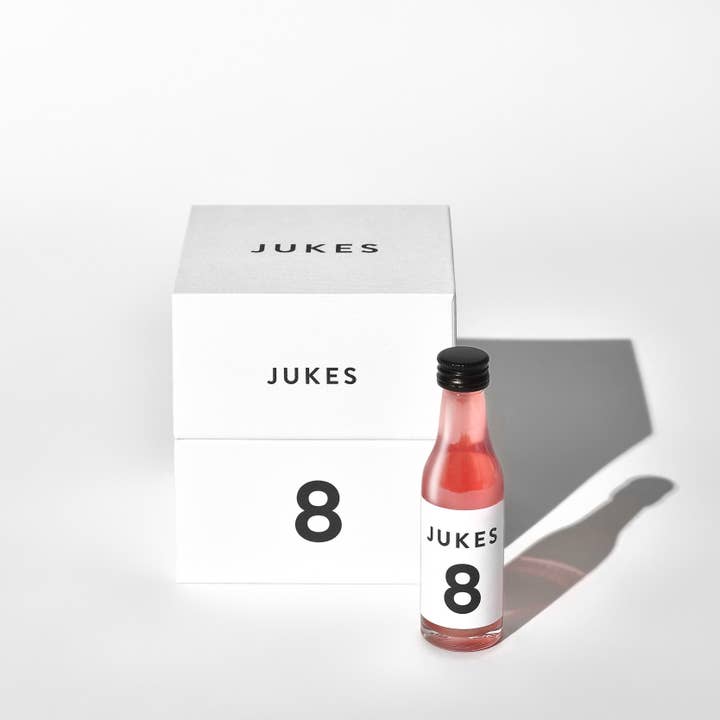 Jukes Cordialities - Wholesale Non-Alcoholic Aperitif/Mocktail - Jukes 8 - The Rosé - Luxury Retail Box
