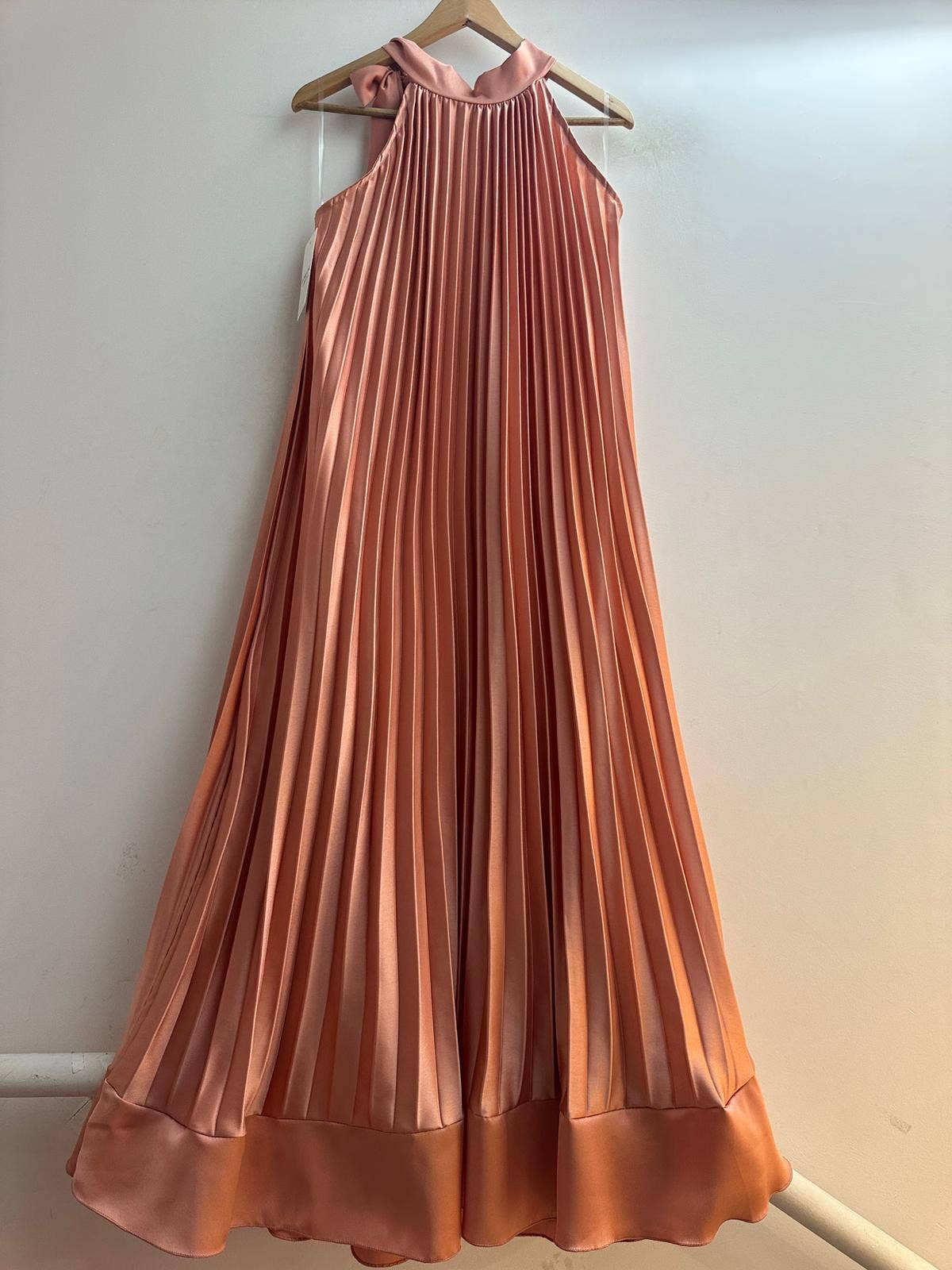 LORIANE - Wholesale Dress - Women's - 7207/61118 Pleated long dress2