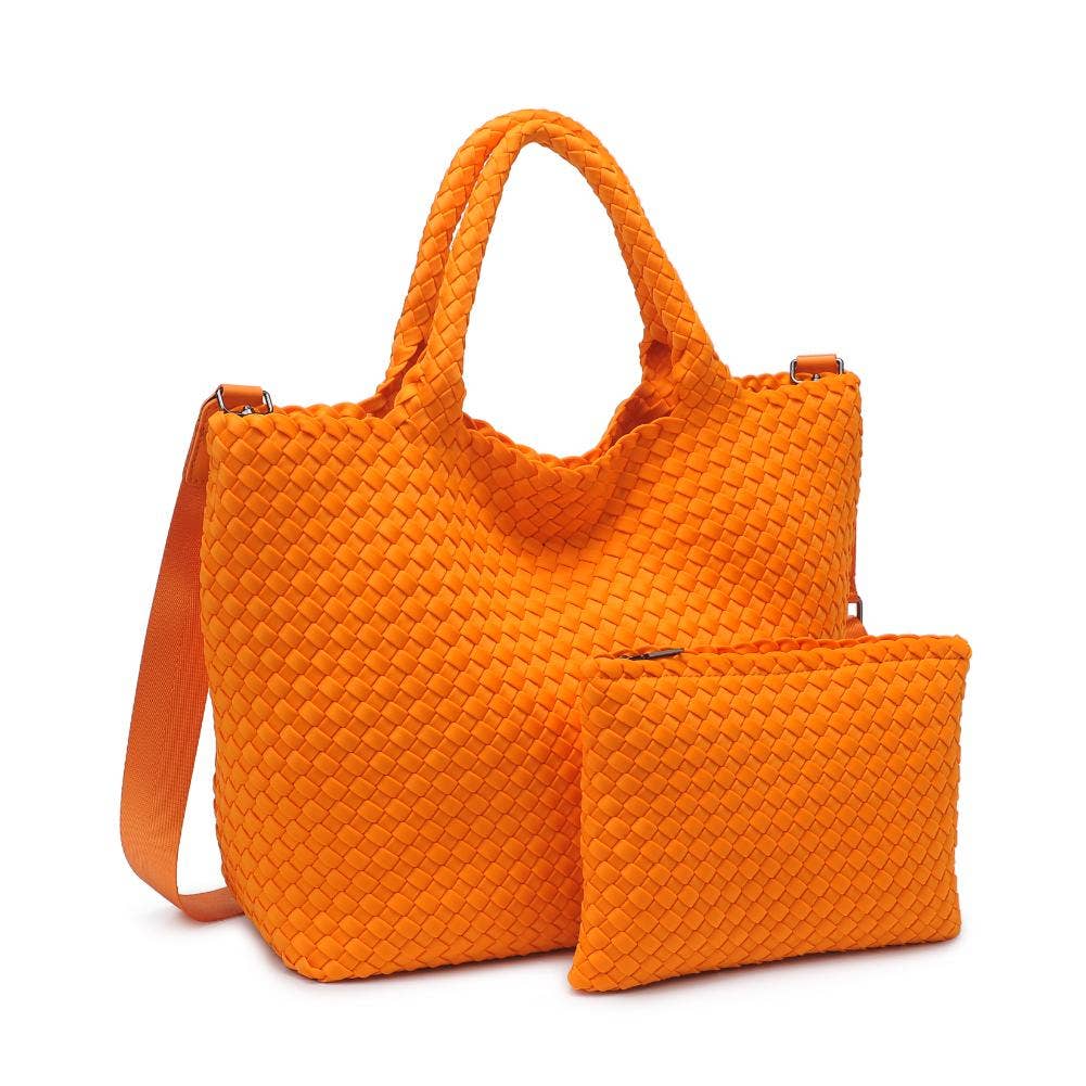 Sol and Selene - Vendita all'ingrosso Borsa tote - Donna - Borsa Media in Neoprene Intrecciato "Sky's The Limit"97