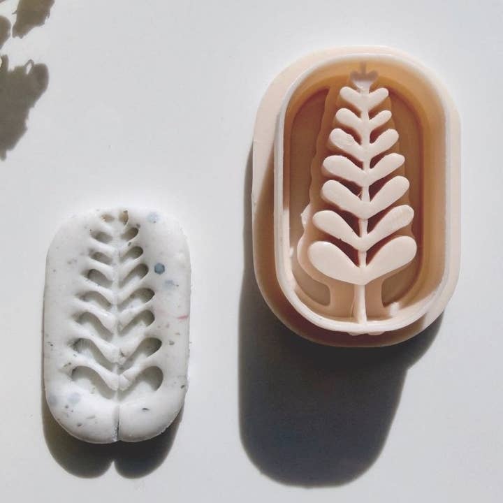 Leaf Cutter – Fern Branch | Polymer Clay Cutter 25–50 mm for wholesale by S.I. Originals