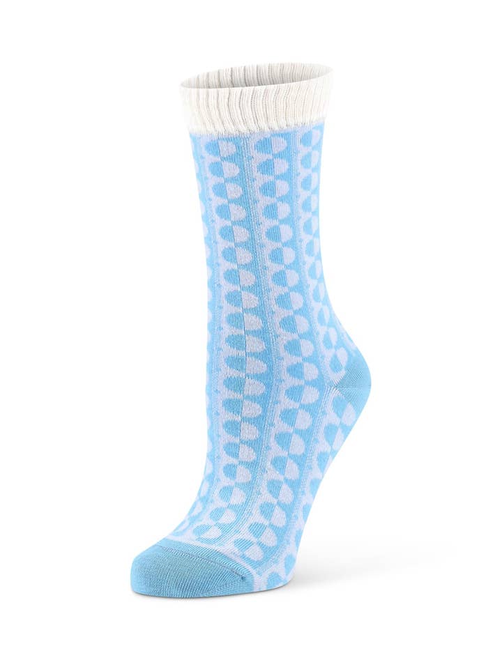 Meias Bauhaus - Aquazul por atacado de Wolvis